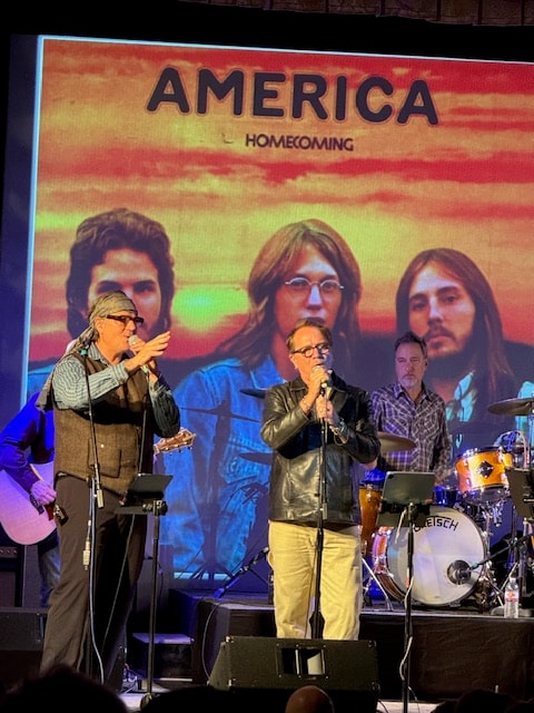 America Homecoming tribute performers on stage