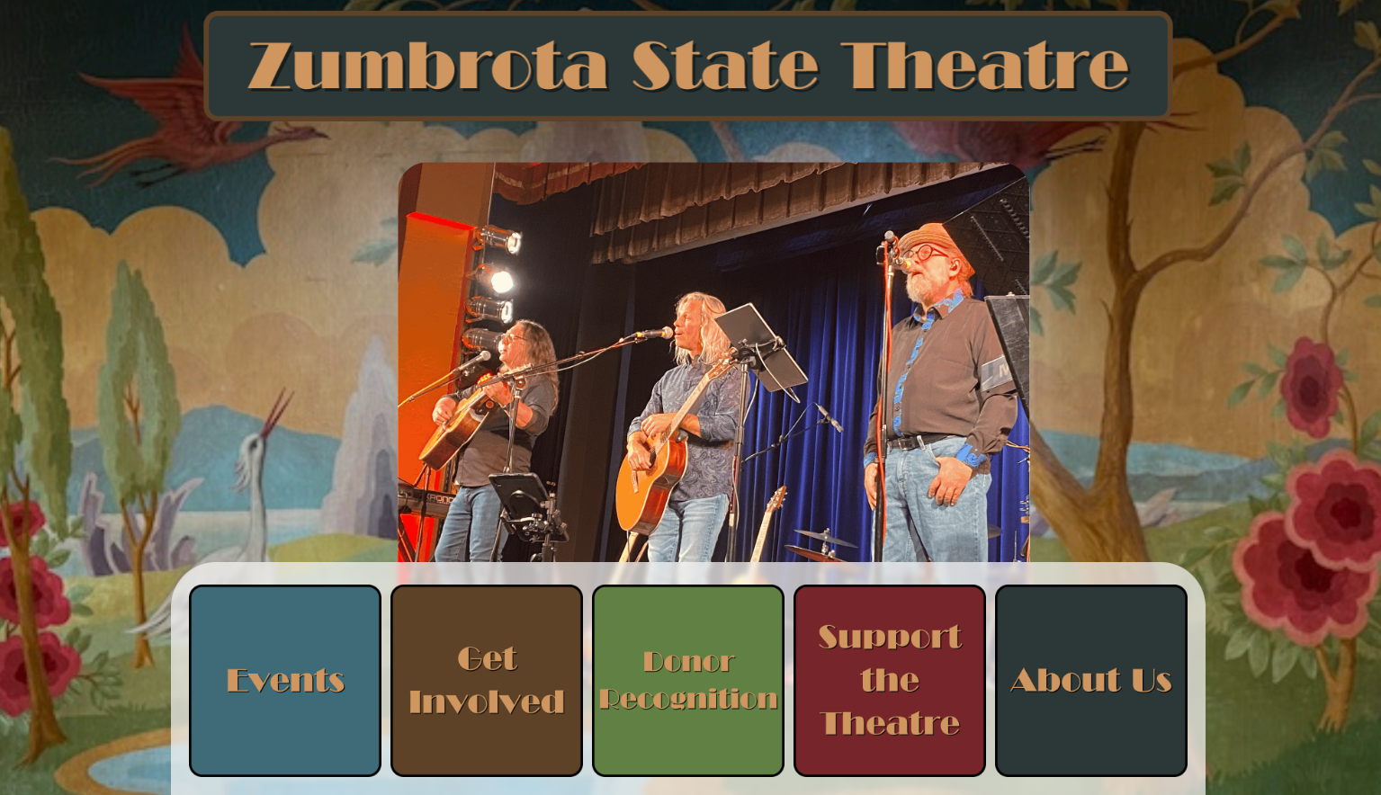 Zumbrota State Theatre performance and community moment
