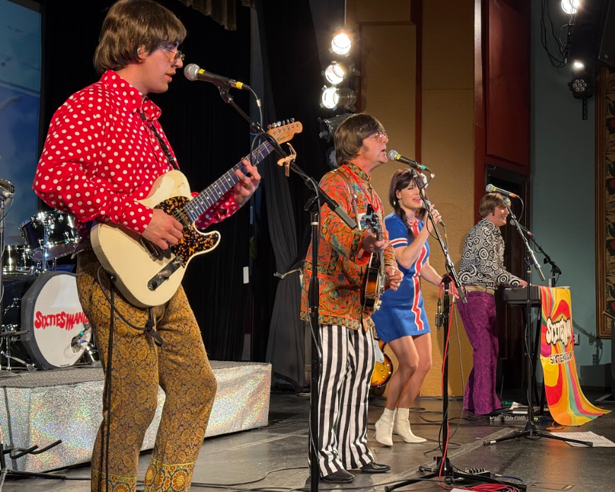 Live band performing on stage